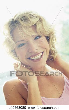 Happy woman View Large Photo Image Stock Image - Happy woman. Fotosearch