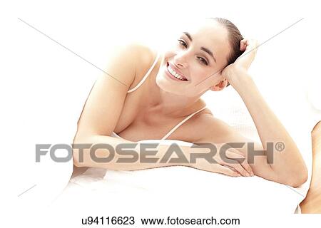 Happy woman View Large Photo Image Stock Image - Happy woman. Fotosearch