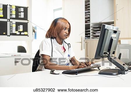 Hospital nurse View Large Photo Image Stock Image - Hospital nurse. Fotosearch
