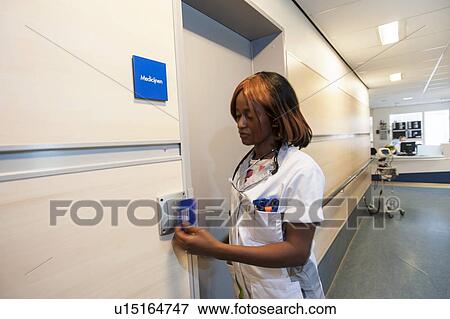 Stock Photo - Hospital security. Fotosearch