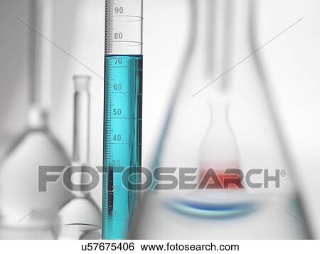 Stock Photograph - Laboratory glassware. Fotosearch