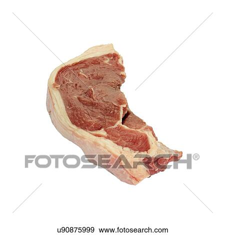 Stock Photo - Lamb steak. Fotosearch