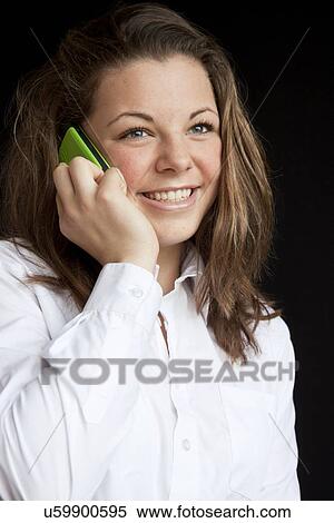 Stock Photography - Mobile phone use. Fotosearch