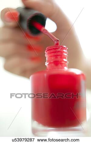 Stock Photo - Nail varnish. Fotosearch