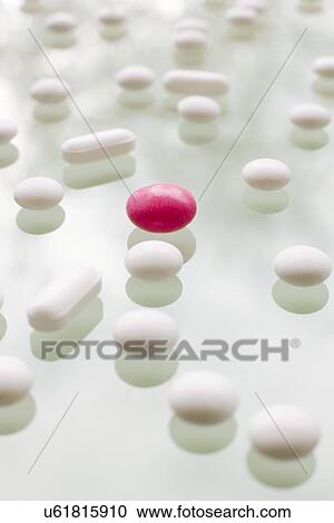 Stock Image - Pills. Fotosearch