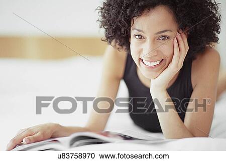 Woman reading View Large Photo Image Stock Image - Woman reading. Fotosearch