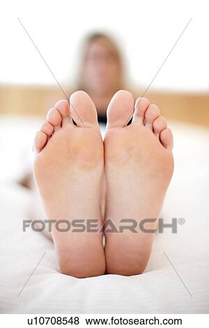 Woman's feet View Large Photo Image Stock Photo - Woman's feet. Fotosearch
