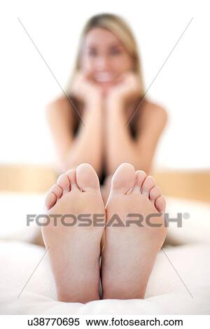 Stock Photography - Woman's feet. Fotosearch