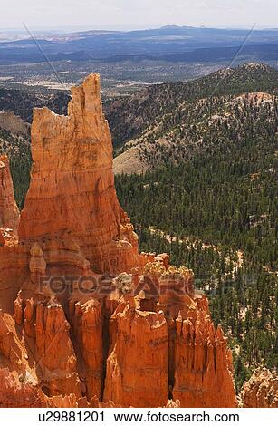 Stock Image - Elevated view of rocks. Fotosearch