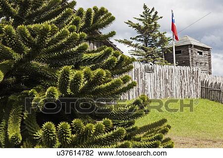Stock Image - Fort Bulnes. Fotosearch