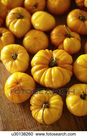 Stock Image - Heirloom tomatoes. Fotosearch