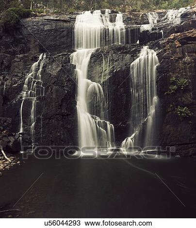 Stock Image - Mackenzie waterfalls. Fotosearch