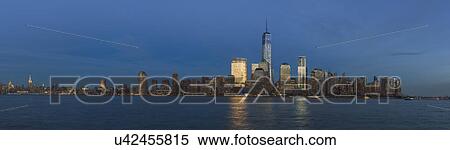 Stock Photography - Manhattan skyline. Fotosearch
