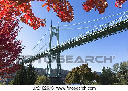 Overlooking bridge in autumn scenery View Large Photo Image Stock Image - Overlooking bridge in autumn scenery. Fotosearch