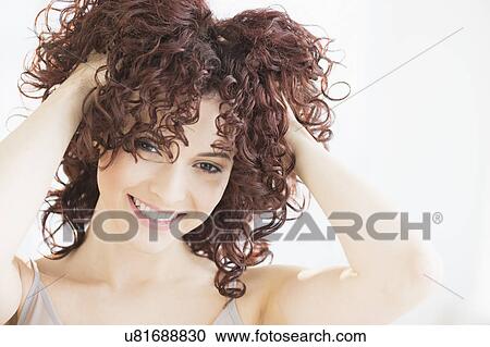 Portrait of beautiful woman View Large Photo Image Stock Image - Portrait of beautiful woman. Fotosearch