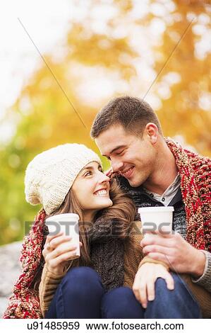 Portrait of couple in Central Park View Large Photo Image Stock Photo - Portrait of couple in Central Park. Fotosearch