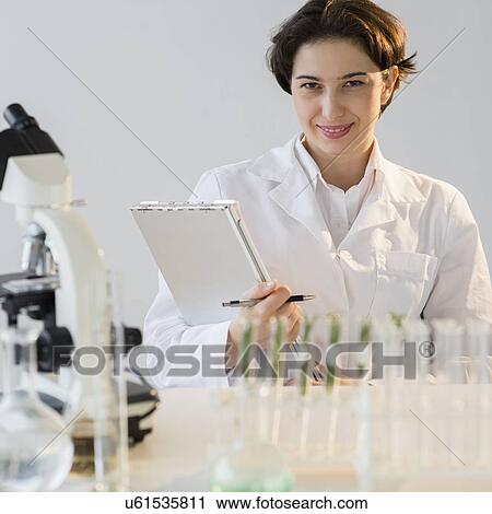 Portrait of scientist View Large Photo Image Stock Image - Portrait of scientist. Fotosearch