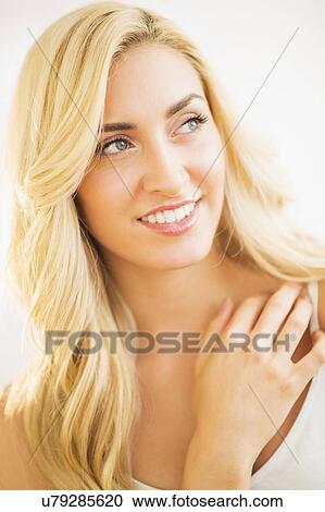 Portrait of teenage girl (16-17) smiling View Large Photo Image Stock Image - Portrait of teenage girl (16-17) smiling. Fotosearch