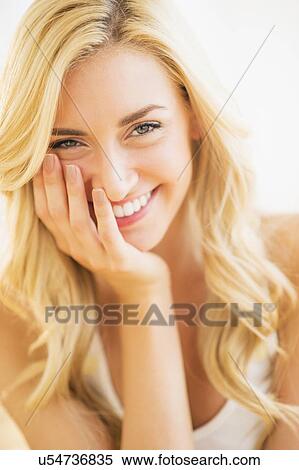 Portrait of teenage girl (16-17) smiling View Large Photo Image Stock Photography - Portrait of teenage girl (16-17) smiling. Fotosearch