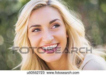 Stock Image - Portrait of teenage girl (16-17). Fotosearch