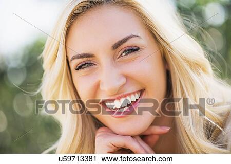 Stock Image - Portrait of teenage girl (16-17). Fotosearch