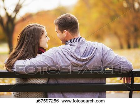 Rear view of couple in Central Park View Large Photo Image Stock Photograph - Rear view of couple in Central Park. Fotosearch