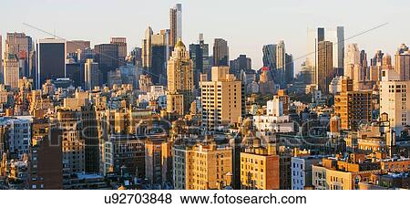 Stock Photo - View of city. Fotosearch