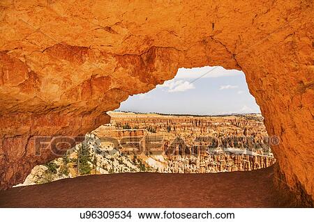 Picture - View of natural arch. Fotosearch