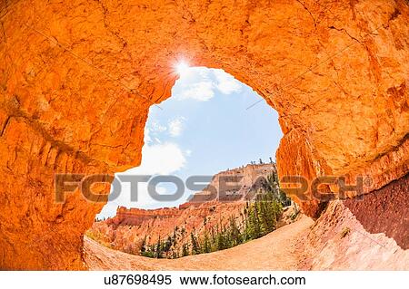 Stock Photography - View of natural arch. Fotosearch
