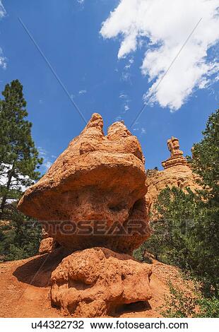Stock Image - View of rock formations. Fotosearch