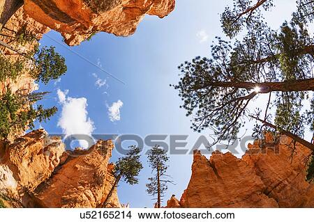 Picture - View of rocks and sky. Fotosearch