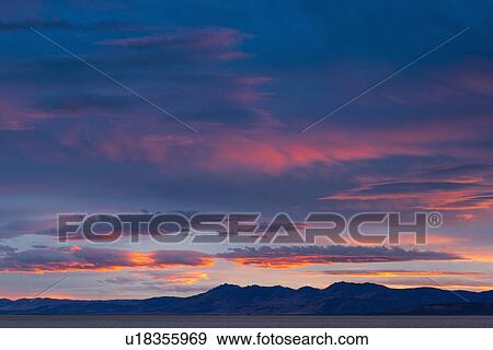 View to Alvord Desert at sunset View Large Photo Image Stock Photo - View to Alvord Desert at sunset. Fotosearch