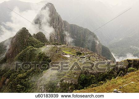 View to Machu Picchu View Large Photo Image Stock Photo - View to Machu Picchu. Fotosearch