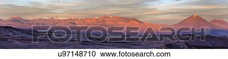View to Valle de la Luna at sunrise View Large Photo Image Stock Image - View to Valle de la Luna at sunrise. Fotosearch