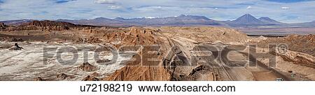 View to Valle de la Luna View Large Photo Image Stock Photo - View to Valle de la Luna. Fotosearch