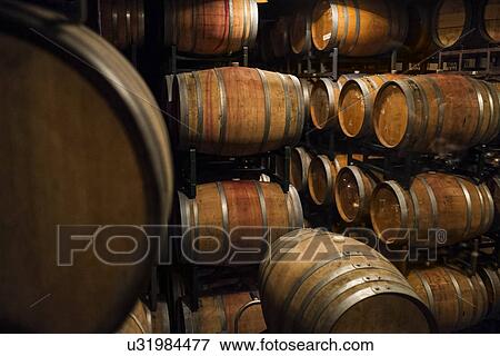 Stock Photo - Wine cellar. Fotosearch