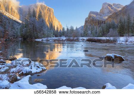 Yosemite Valley, El Capitan View Large Photo Image Stock Photo - Yosemite Valley, El Capitan. Fotosearch