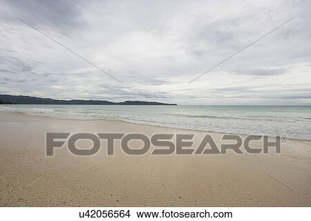 Picture - Beach in Boracay, Philippines. Fotosearch