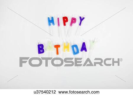 Birthday candles over white background View Large Photo Image Stock Image - Birthday candles over white background. Fotosearch