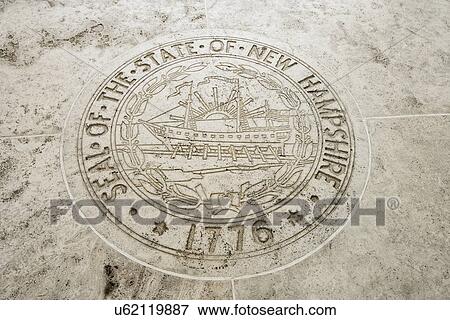 Seal of New Hampshire in Fort Bonifacio, Manila, Philippines View Large Photo Image Stock Photo - Seal of New Hampshire in Fort Bonifacio, Manila, Philippines. Fotosearch