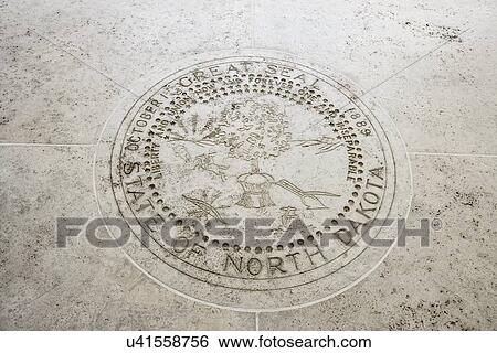 Seal of North Dakota in Fort Bonifacio, Manila, Philippines View Large Photo Image Stock Photograph - Seal of North Dakota in Fort Bonifacio, Manila, Philippines. Fotosearch