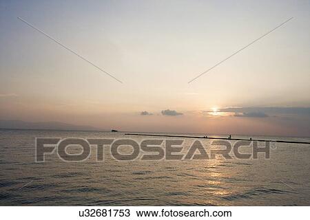 Seascape at sunset, Koh Pha Ngan, Thailand View Large Photo Image Stock Image - Seascape at sunset, Koh Pha Ngan, Thailand. Fotosearch