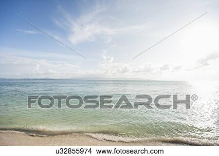 Picture - Seascape on Koh Pha Ngan, Thailand. Fotosearch