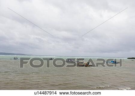 Tourboats in Boracay, Philippines View Large Photo Image Picture - Tourboats in Boracay, Philippines. Fotosearch