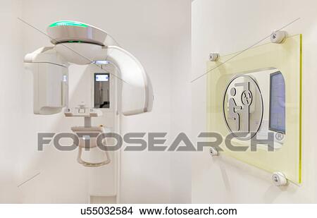Picture - 3D xray machine in dentists. Fotosearch