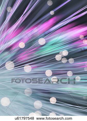 Bundle of fibre optics used to send data View Large Photo Image Stock Photo - Bundle of fibre optics used to send data. Fotosearch