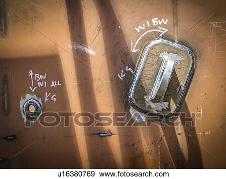 Close up of engineering weld detail in factory View Large Photo Image Stock Photo - Close up of engineering weld detail in factory. Fotosearch