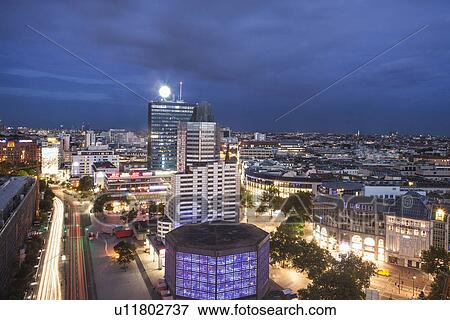 Europa Centre, Berlin, Germany View Large Photo Image Stock Photo - Europa Centre, Berlin, Germany. Fotosearch