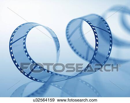 Stock Photo - Film Unspooling. Fotosearch