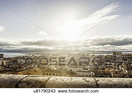 High angle view of Cagliari, Sardinia, Italy View Large Photo Image Stock Image - High angle view of Cagliari, Sardinia, Italy. Fotosearch